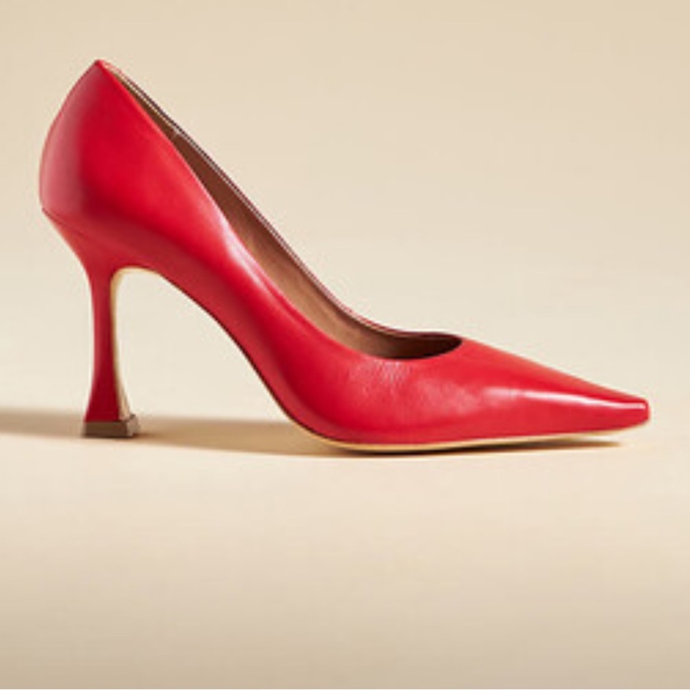 Maeve | red pump 👠 heels size 39